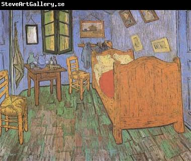 Vincent Van Gogh The Artist's Bedroom in Arles (mk09)